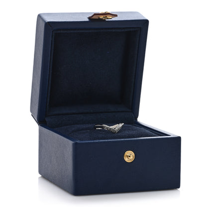 Louis Vuitton Platiunm Diamond V Pave Ring 50 5.5 5 of 5
