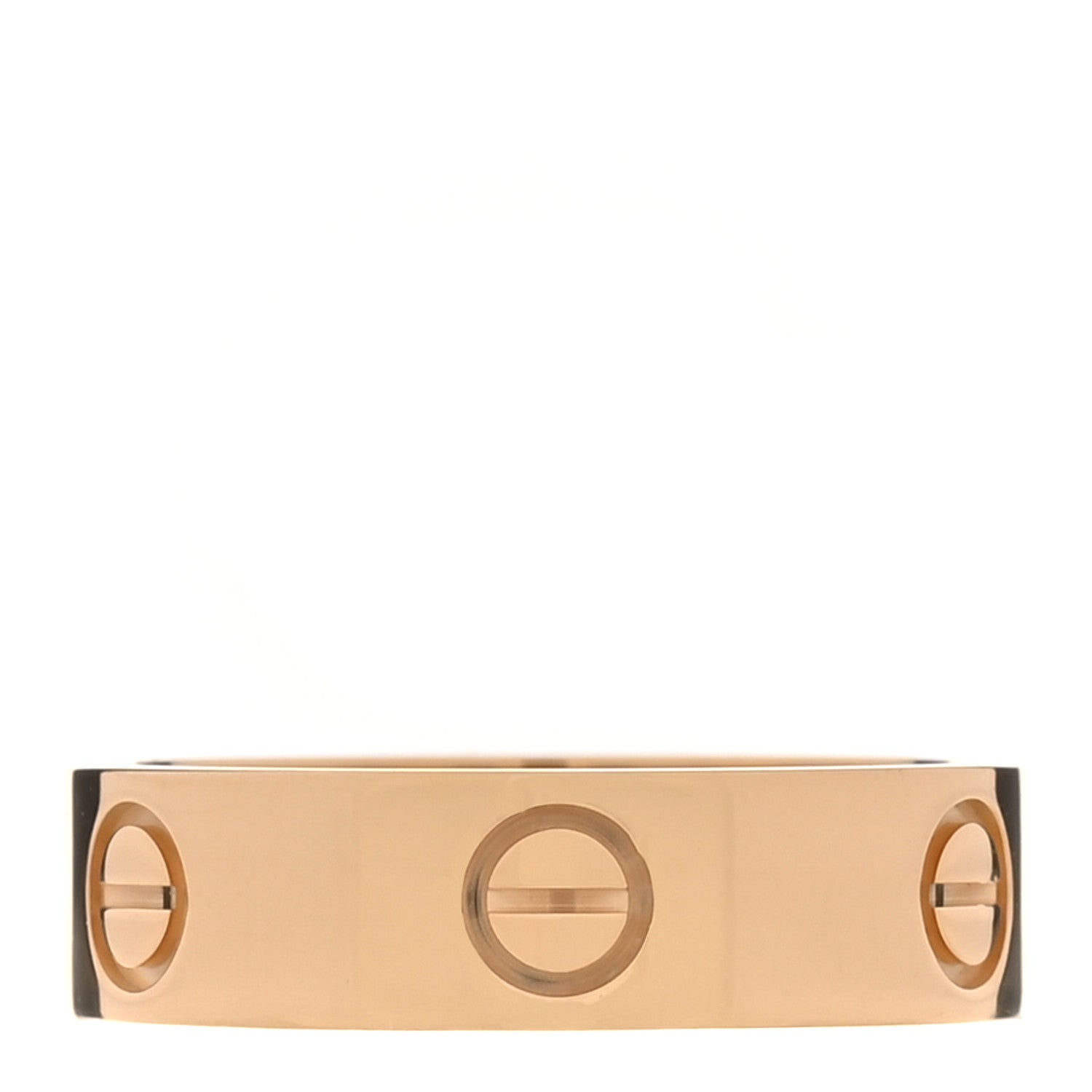 Cartier 18K Pink Gold 5.5mm LOVE Ring 56 7.75 3 of 5