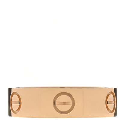 Cartier 18K Pink Gold 5.5mm LOVE Ring 56 7.75 3 of 5