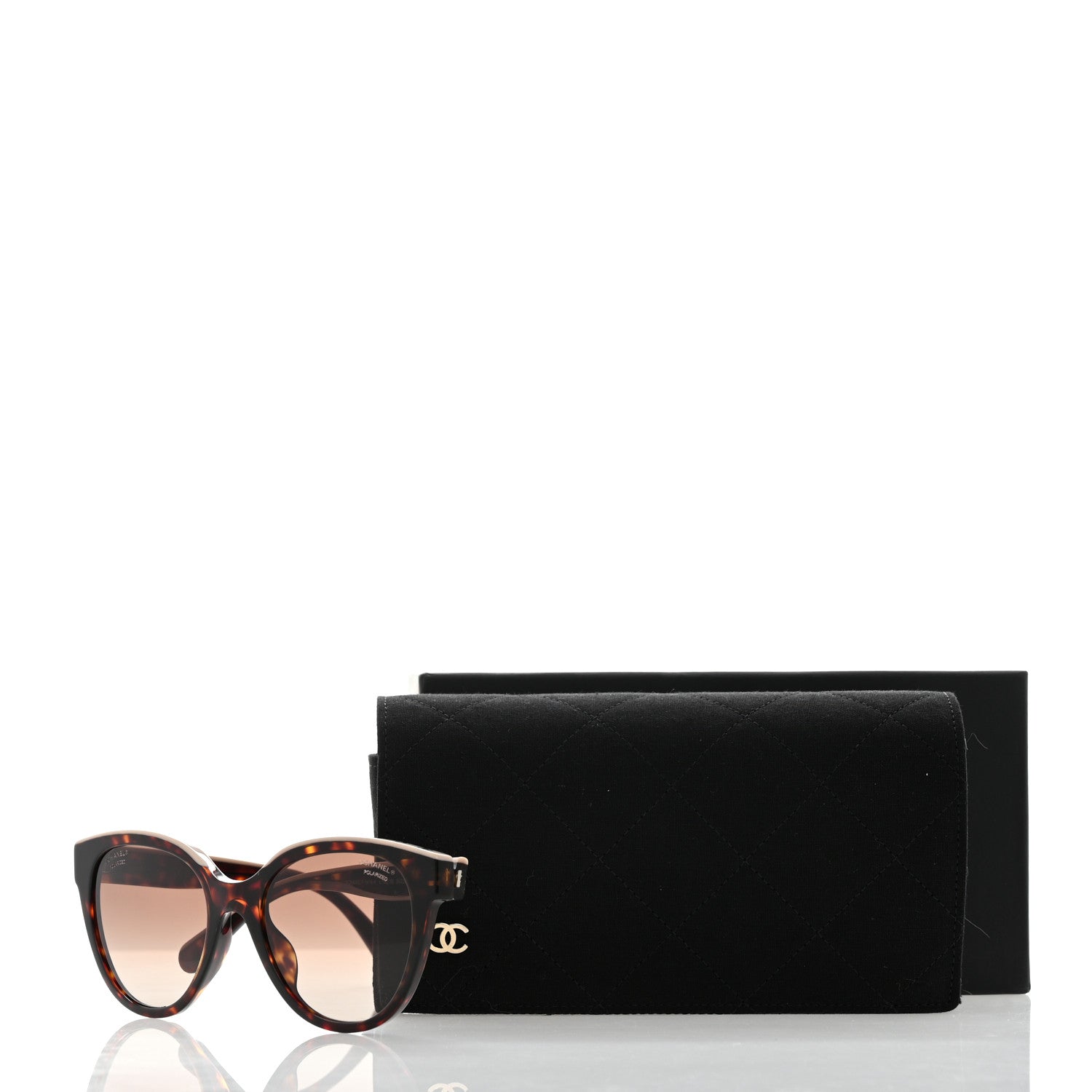 Chanel Acetate CC Butterfly Sunglasses 5414-A Tortoise 8 of 8