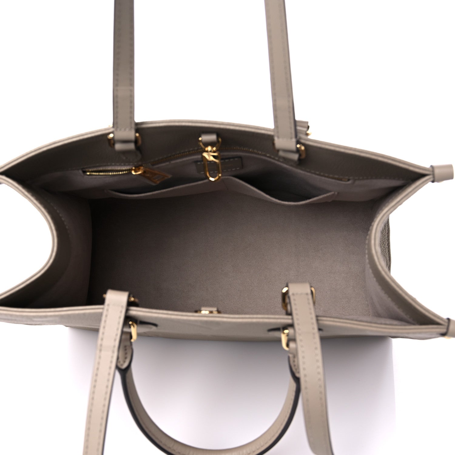 Louis Vuitton Empreinte Monogram Giant Onthego MM Tourterelle 4 of 8