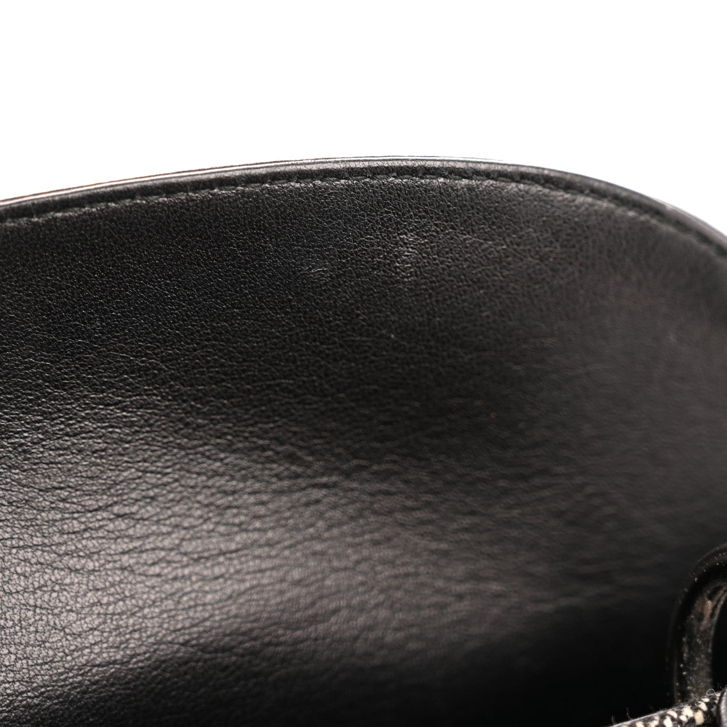 Tweed Mini Lady Dior Black