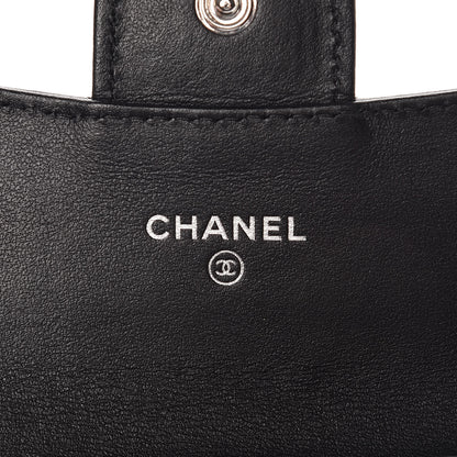 Chanel Aged Calfskin Chevron Quilted Reissue Card Holder Wallet So Black 6 of 11