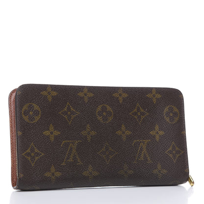 Louis Vuitton Monogram Porte-Monnaie Zippy Wallet 3 of 11