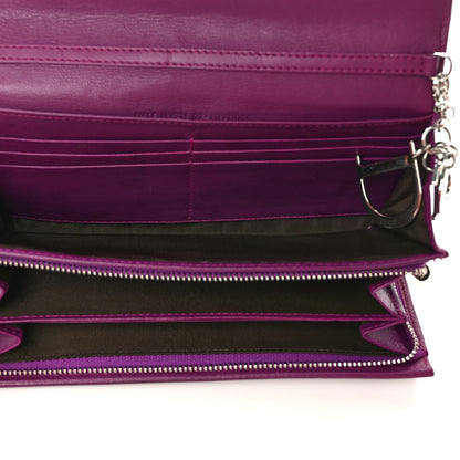 Christian Dior Lambskin Cannage Lady Dior Rendezvous Wallet On Chain More 4 of 7