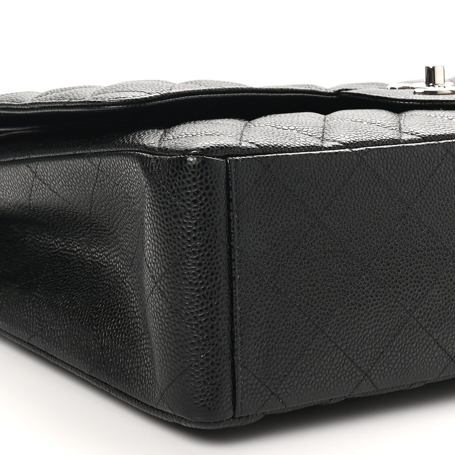 Chanel Caviar Quilted Maxi Double Flap Black 9 of 11