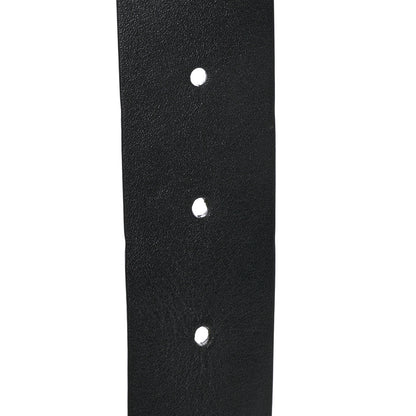 Chanel Calfskin Crystal CC Starfall Belt 85 34 Black 4 of 7