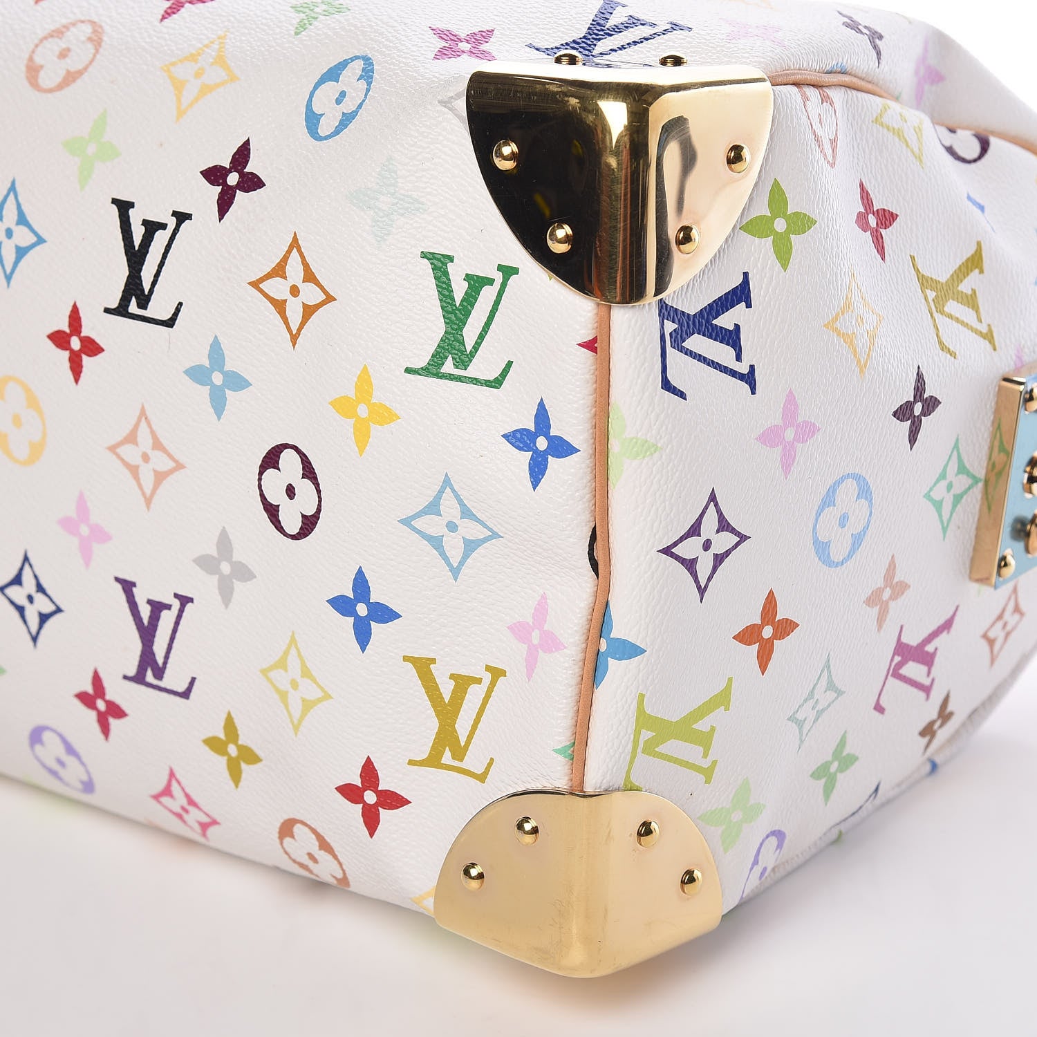 Louis Vuitton Monogram Multicolor Speedy 30 White 8 of 10