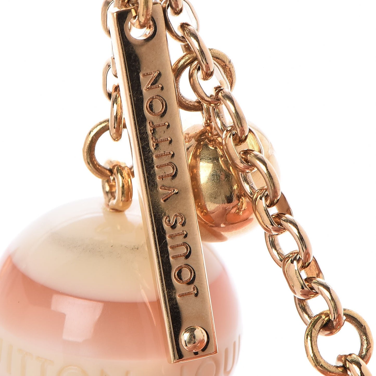 Mini Lin Bag Charm Pink