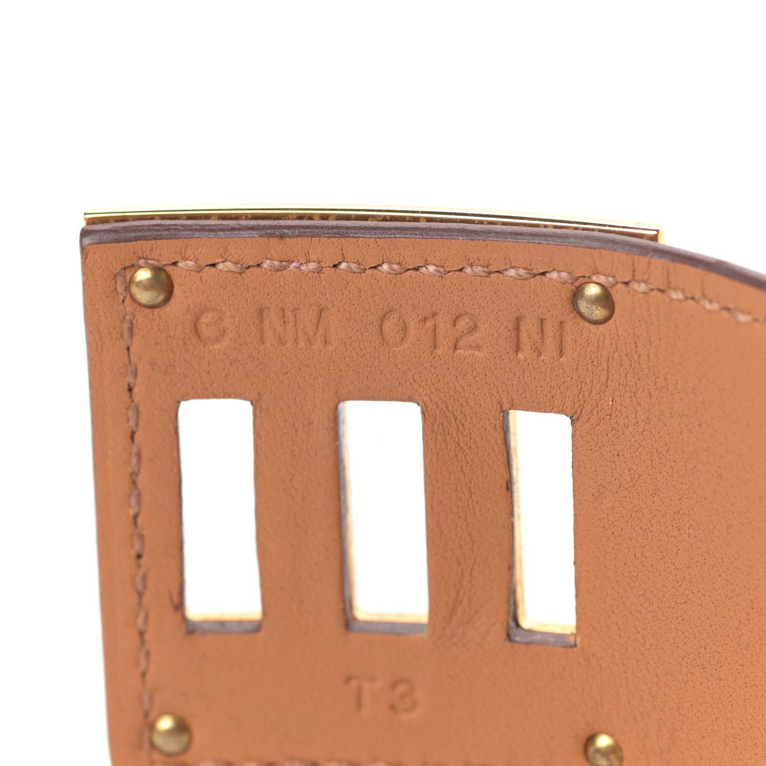 Hermes Matte Alligator Kelly Dog Bracelet T3 5P Pink 5 of 6
