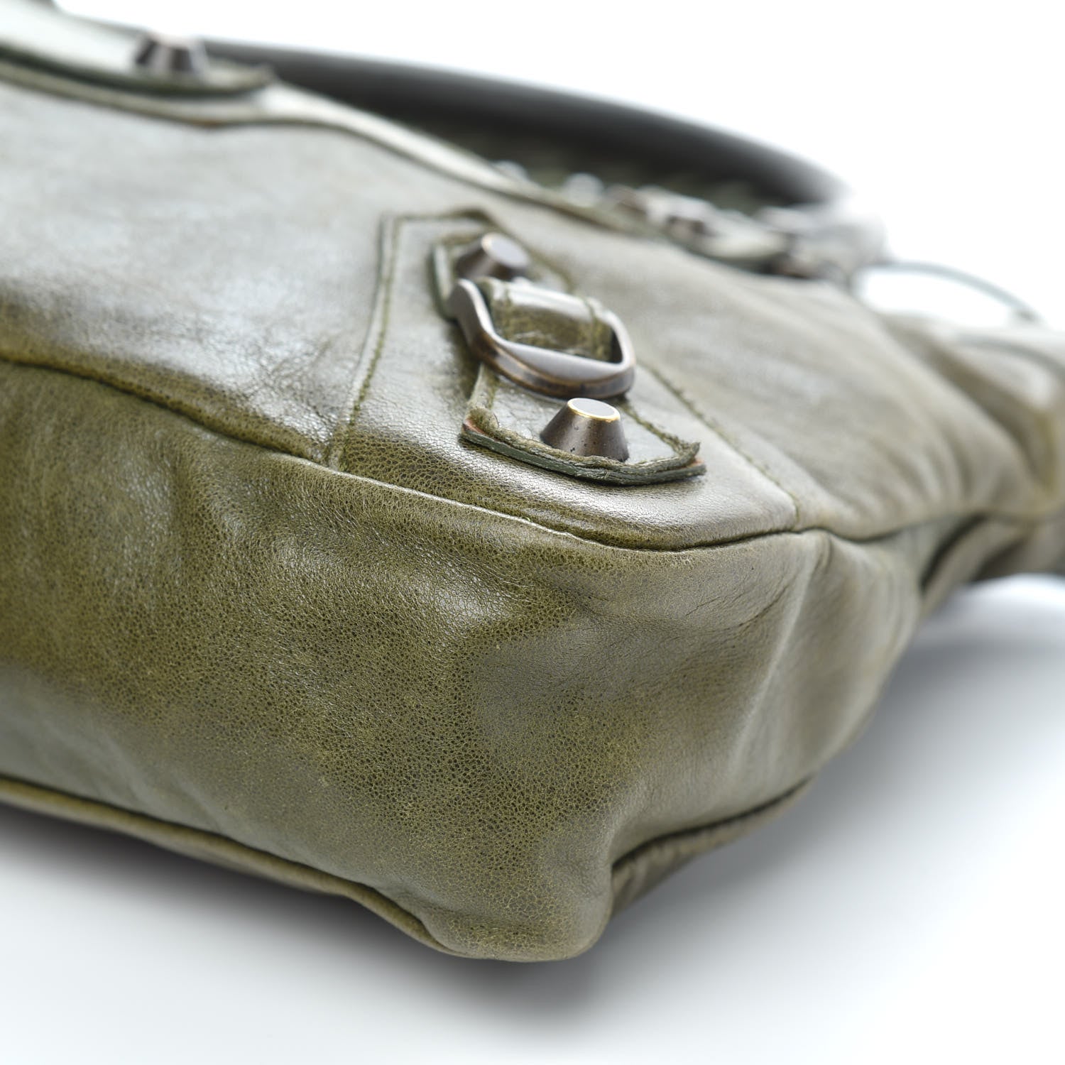 Balenciaga Agneau Classic Hardware First Olive 11 of 14