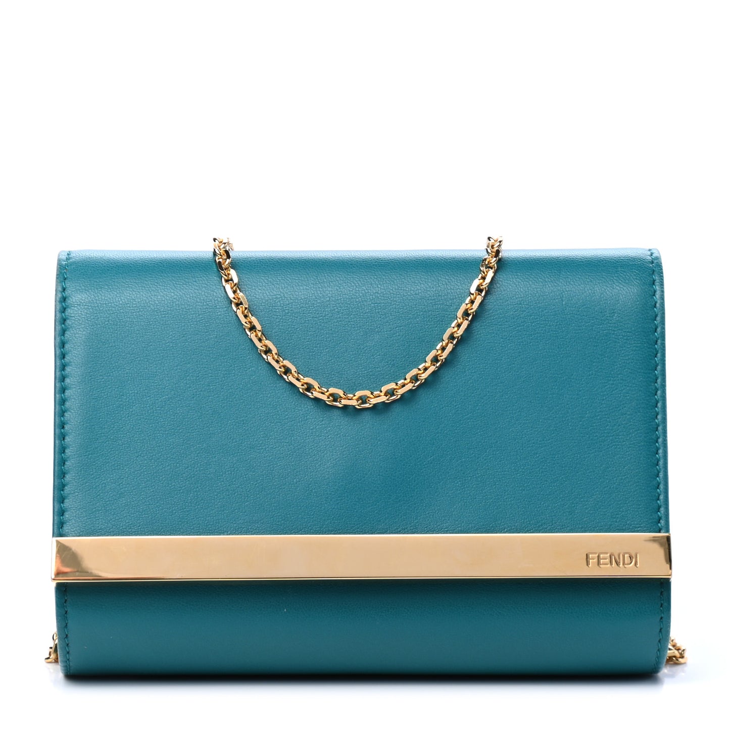 Shiny Nappa Mini Rush Clutch Lago