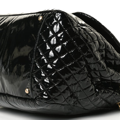 Chanel Vinyl XL Rock and Chain Flap Black 10 of 10