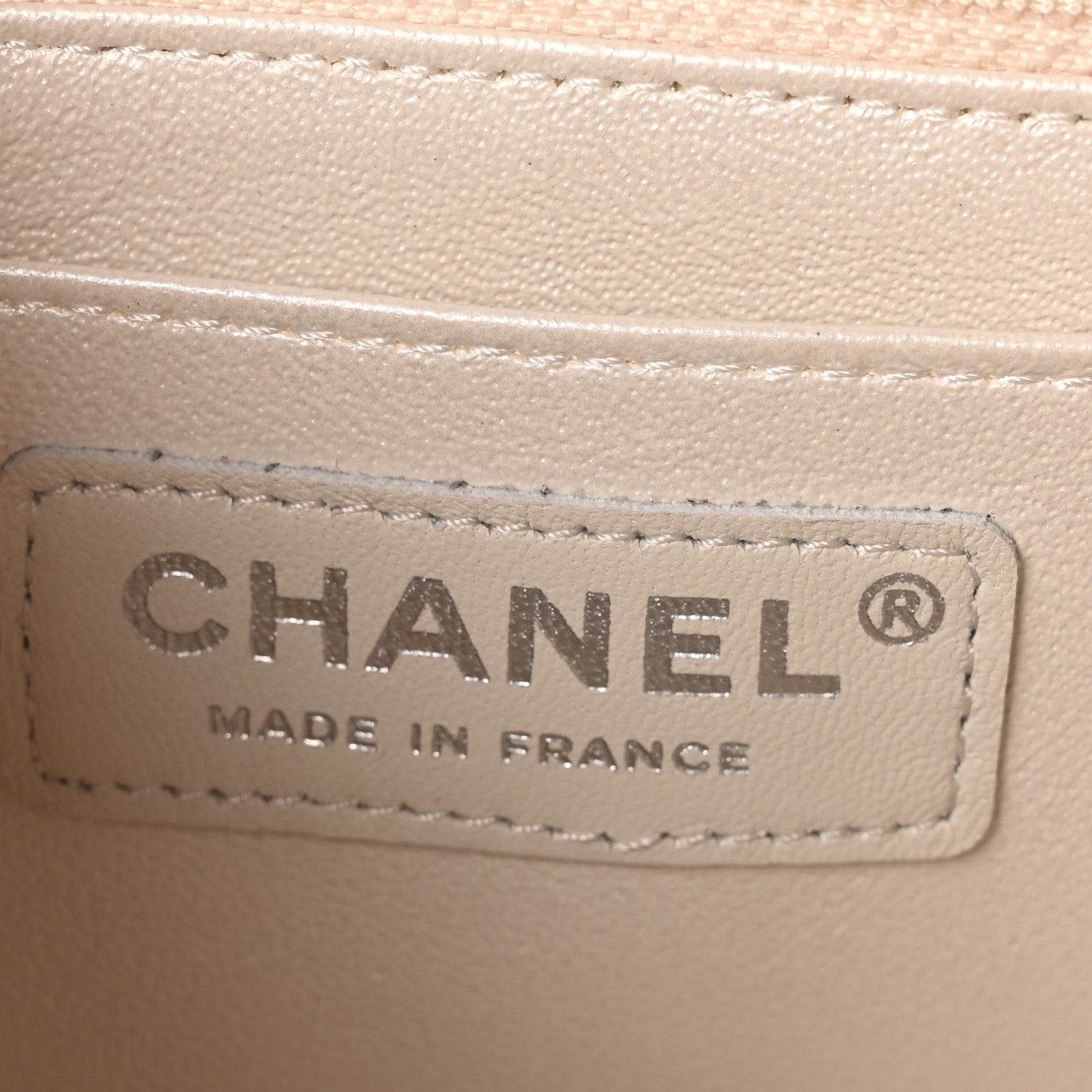 Chanel Iridescent Calfskin Quilted Mini Rectangular Flap White 6 of 10