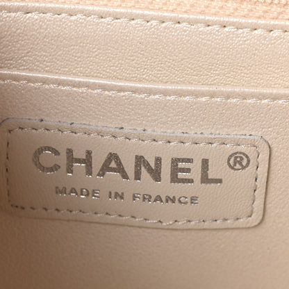 Chanel Iridescent Calfskin Quilted Mini Rectangular Flap White 6 of 10