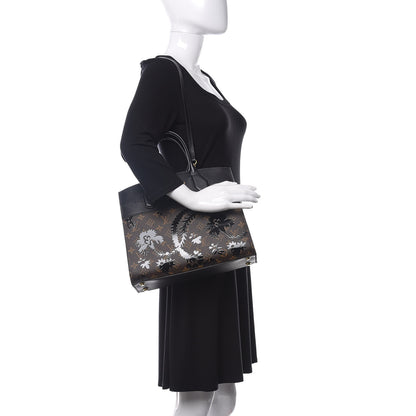 Louis Vuitton Calfskin Monogram Blossom City Steamer MM 2 of 10
