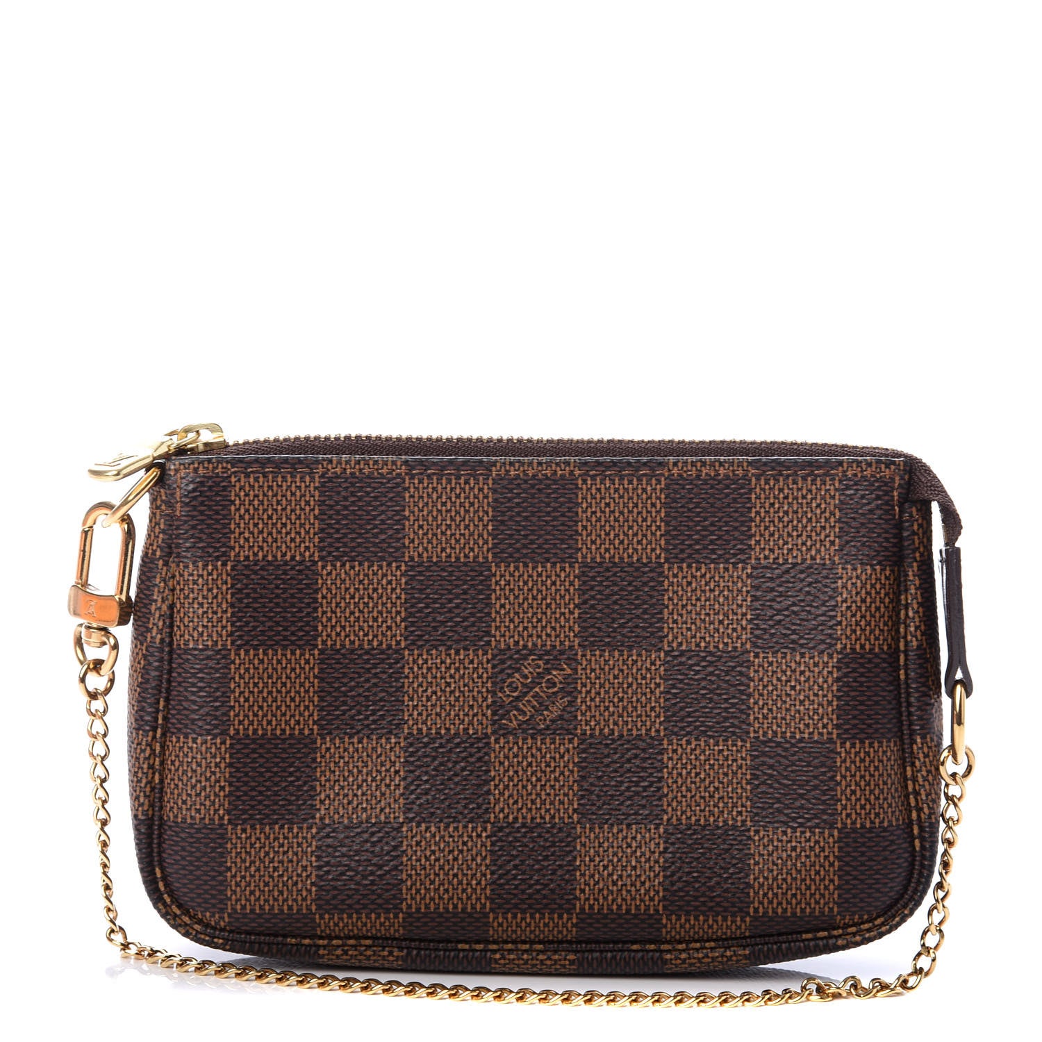 Louis Vuitton Damier Ebene Mini Pochette Accessories 1 of 7