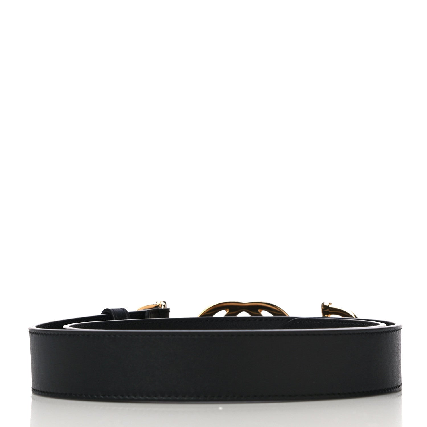 Gucci Calfskin Zumi 30mm Belt 80 32 Black 2 of 6