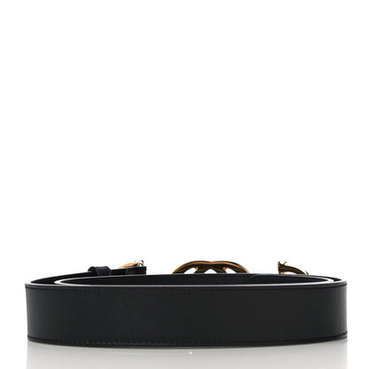 Gucci Calfskin Zumi 30mm Belt 80 32 Black 2 of 6