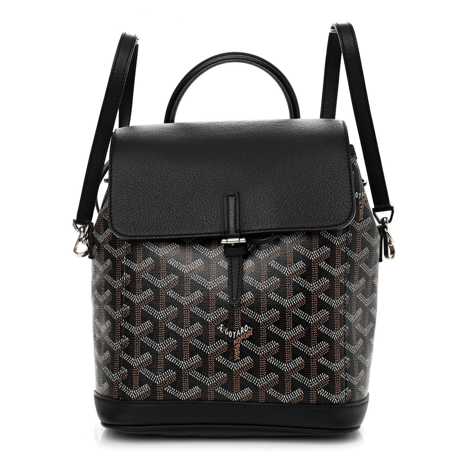 Goyard Goyardine Calfskin Mini Alpin Backpack Black 1 of 9