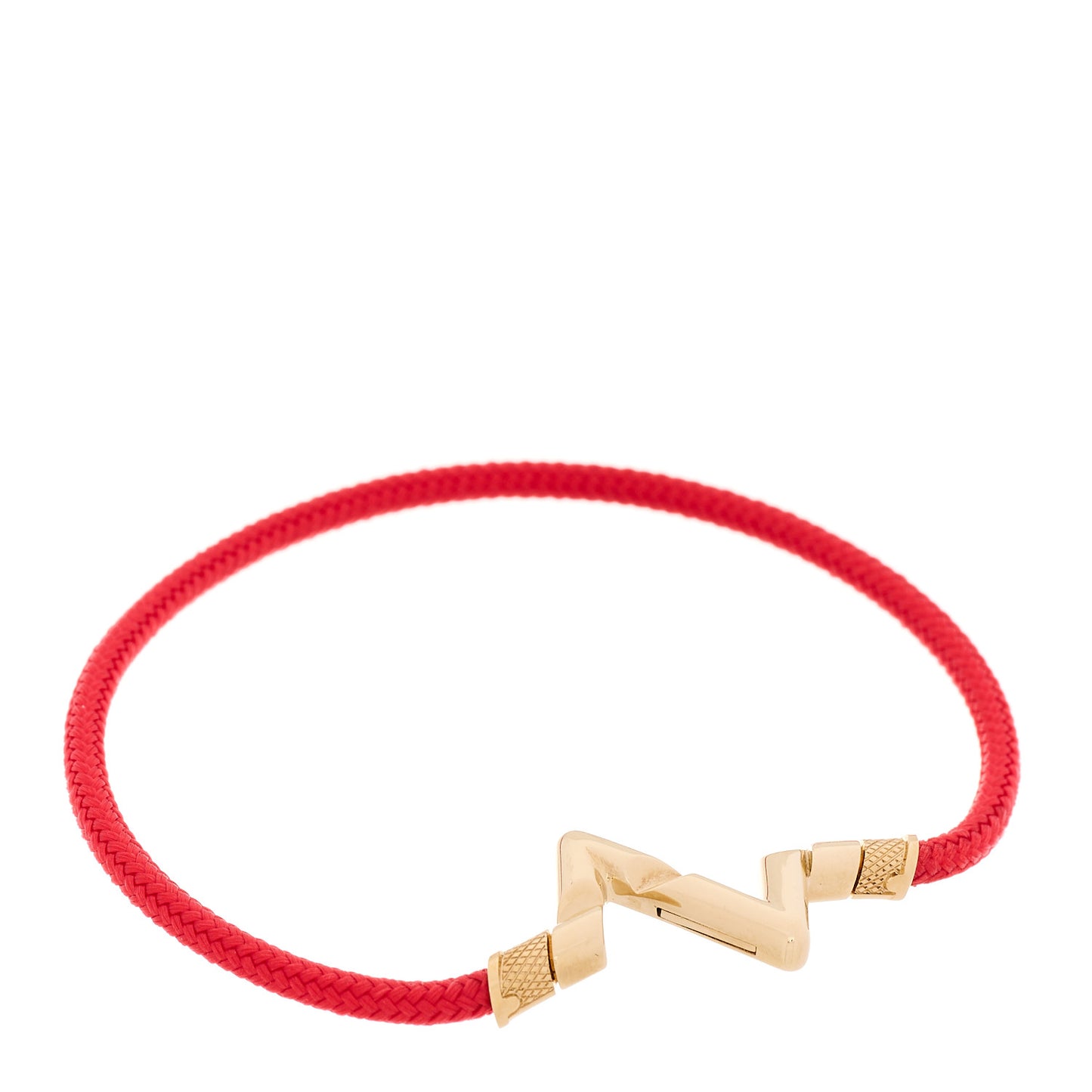 18K Yellow Gold Volt Upside Down Chain Bracelet Multi