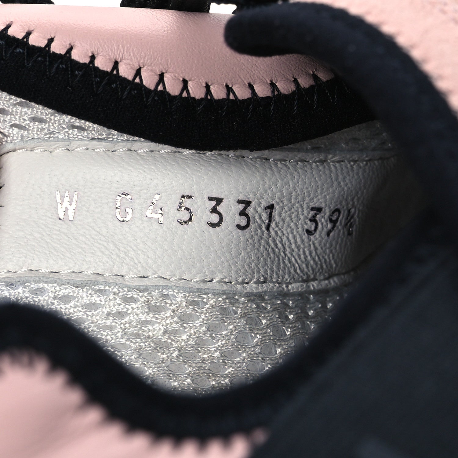 Chanel Suede Calfskin Nylon Grosgrain CC Sneakers 39.5 Light Pink 10 of 13