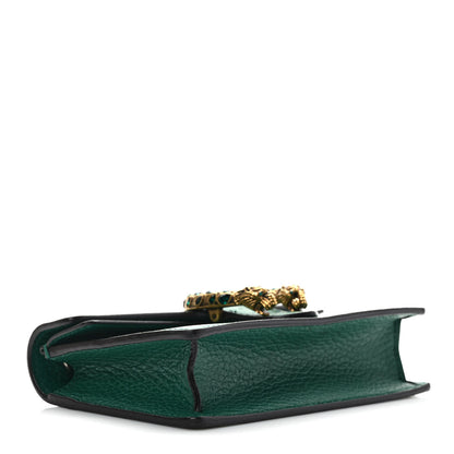 Gucci Calfskin Super Mini Dionysus Shoulder Bag Emerald 4 of 8