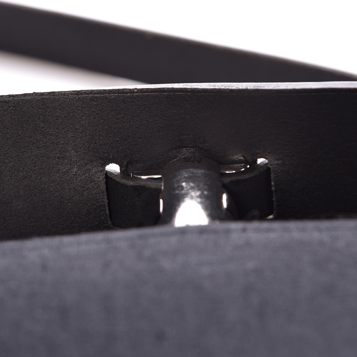 Hermes Toile Vache Calfskin Herbag 30 PM Black 8 of 11