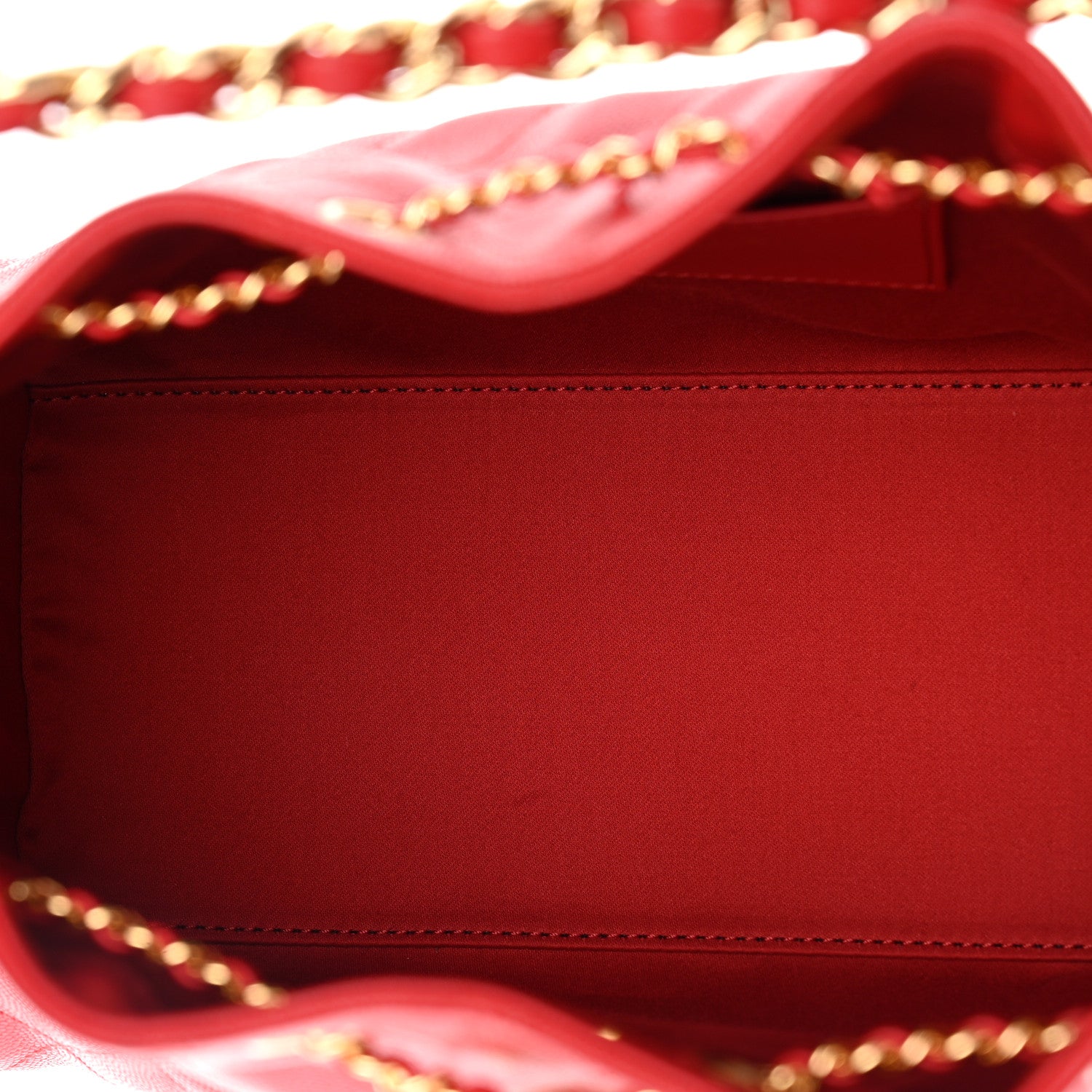 Chanel Caviar Quilted Small Chanel 25 Handbag Dark Red 5 of 10