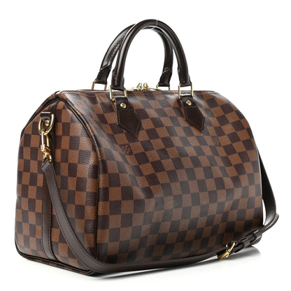Louis Vuitton Damier Ebene Speedy Bandouliere 30 4 of 10