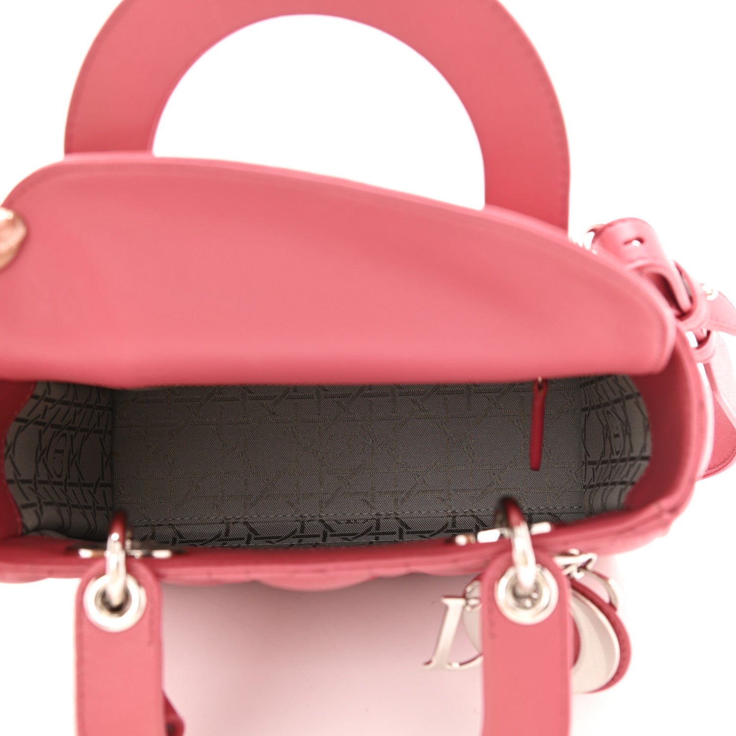 Christian Dior Lambskin Cannage Small My ABCDior Lady Dior Pink Honey 5 of 11
