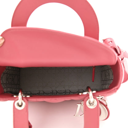 Christian Dior Lambskin Cannage Small My ABCDior Lady Dior Pink Honey 5 of 11