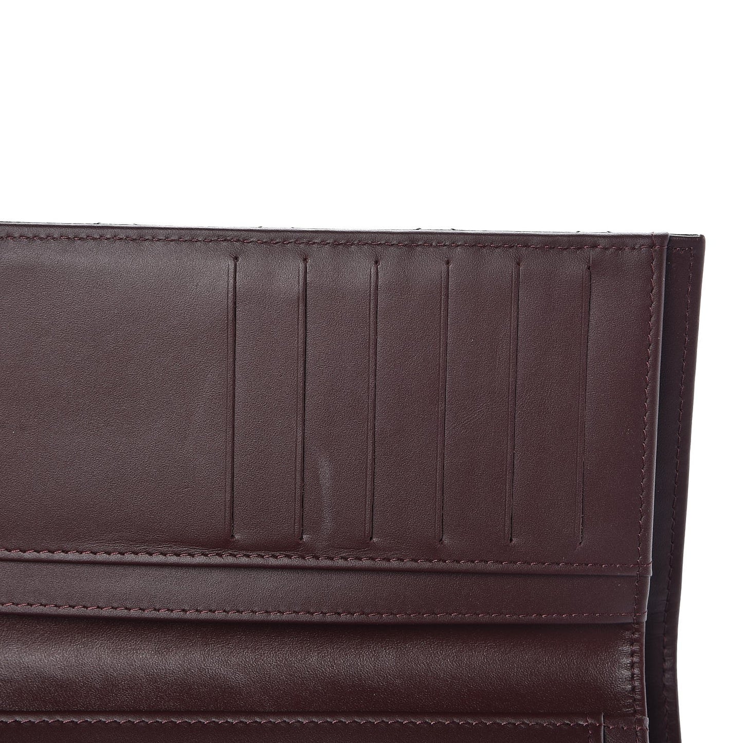 Caviar Quilted Long Flap Wallet Black