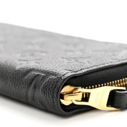 Louis Vuitton Empreinte Zippy Wallet Black 7 of 7