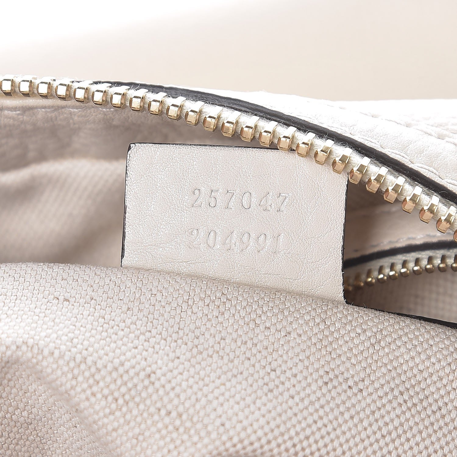 Gucci Calfskin Medium Madison Hobo Natural 7 of 7