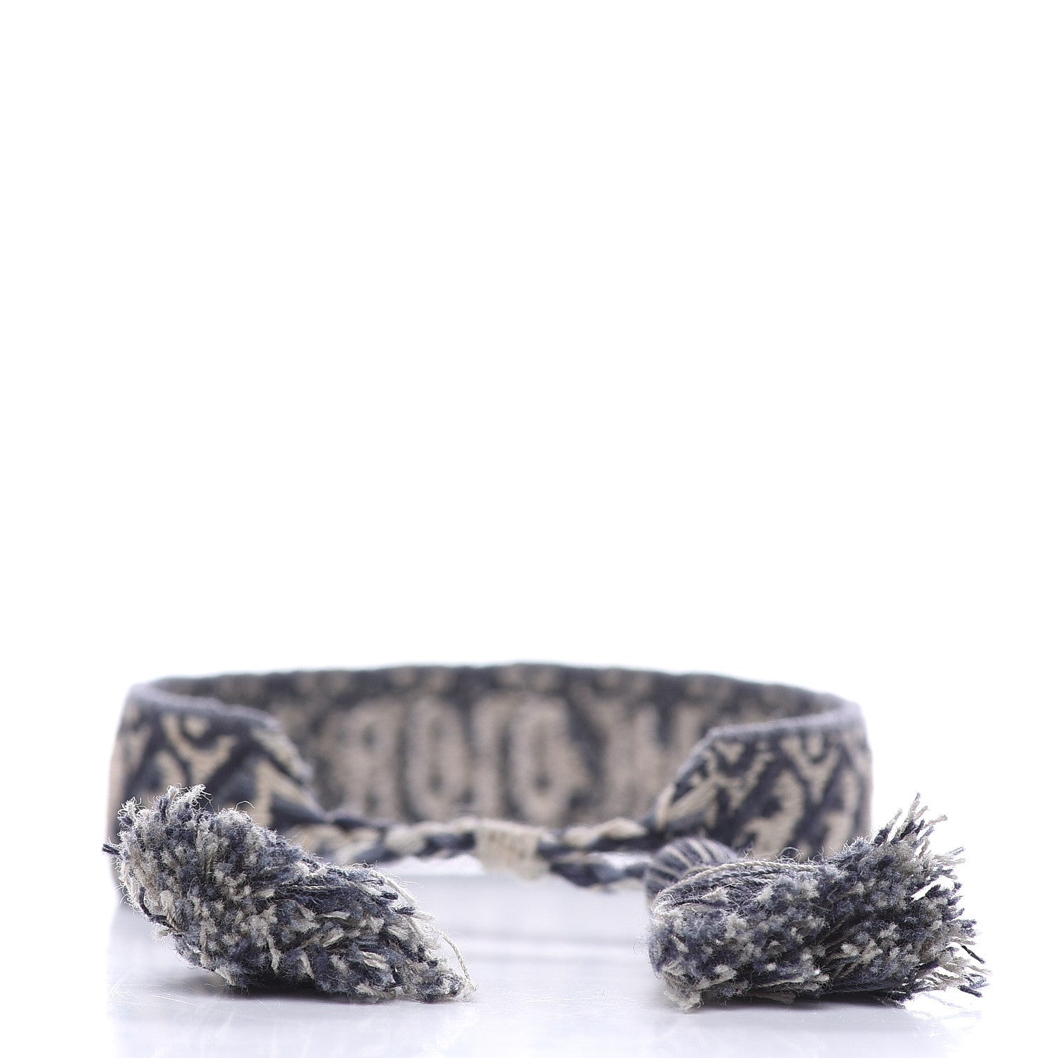 Christian Dior Woven Cotton J'Adior Friendship Bracelet Blue 3 of 4