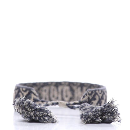 Christian Dior Woven Cotton J'Adior Friendship Bracelet Blue 3 of 4