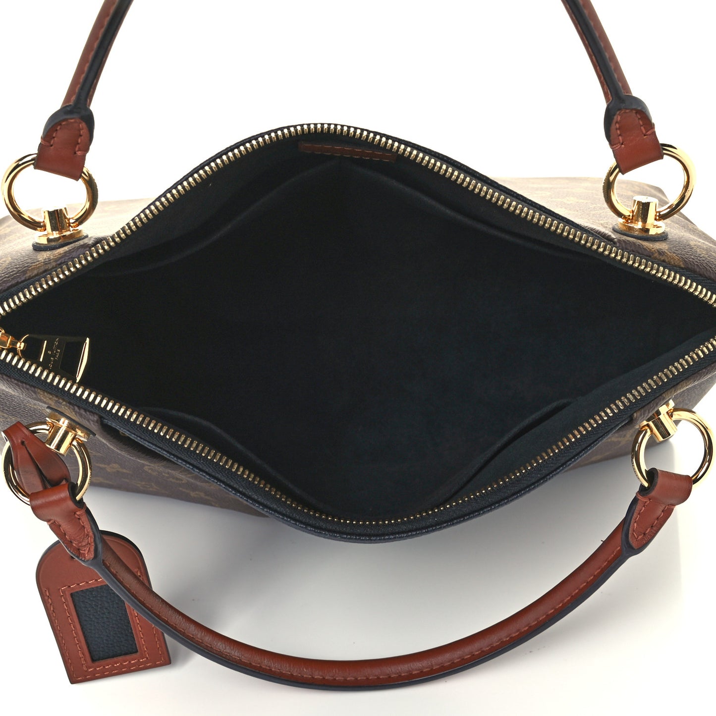 Monogram V Tote MM Black