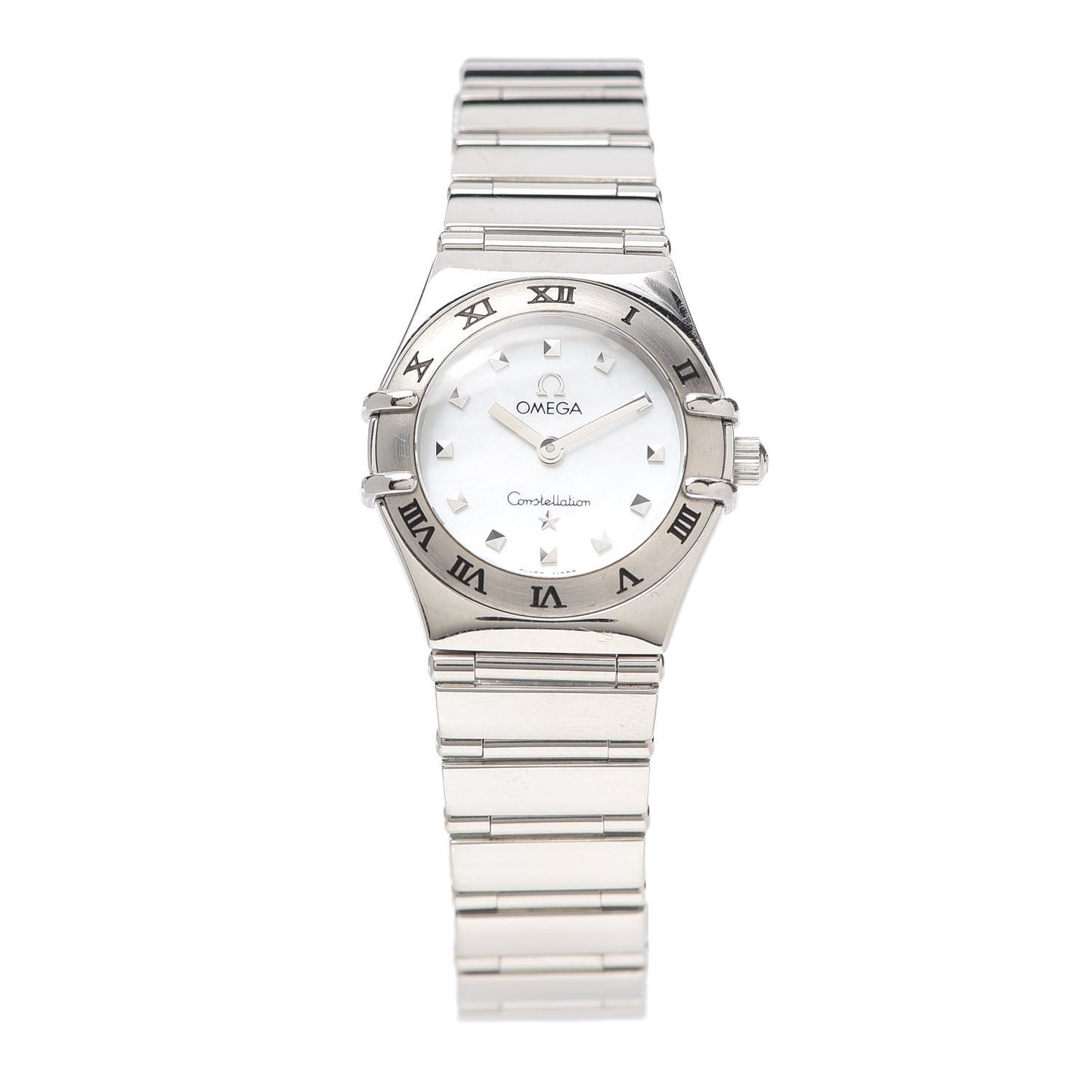 Stainless Steel Mother of Pearl 22mm Constellation My Choice Quartz Watch 795.1243