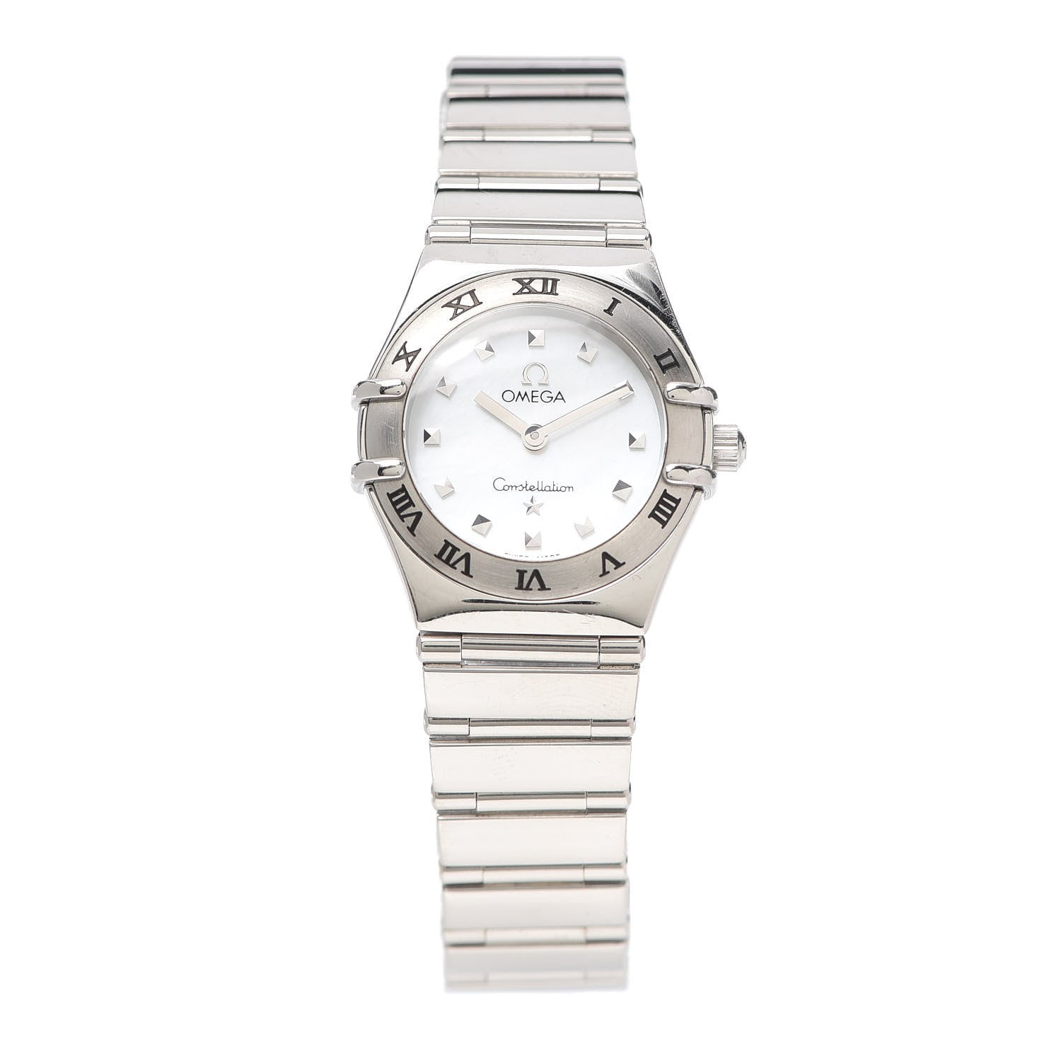 Omega Stainless Steel Mother of Pearl 22mm Constellation My Choice Quartz Watch 795.1243 1 of 6