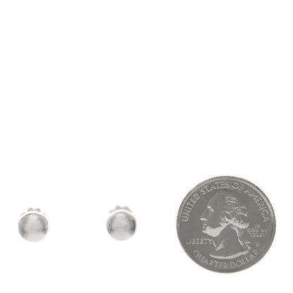 Tiffany Sterling Silver 8mm HardWear Ball Earrings 2 of 4