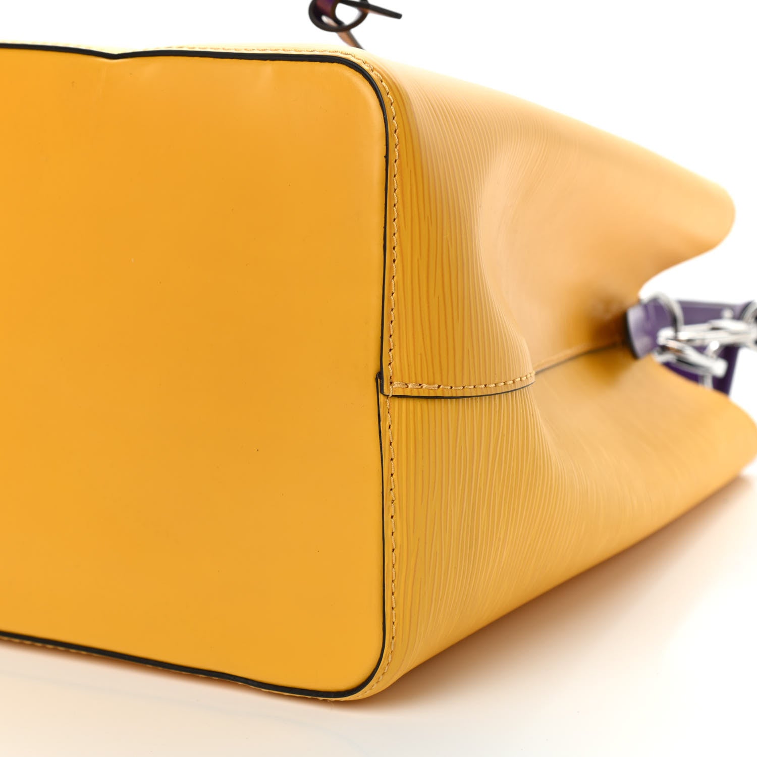 Louis Vuitton Epi NeoNoe MM Citron Violet 7 of 8