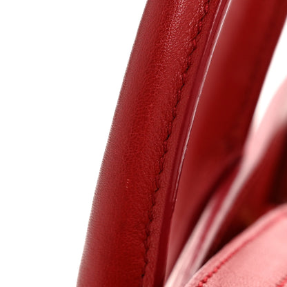 Saint Laurent Calfskin Nano Sac De Jour Lipstick Red 25 of 27