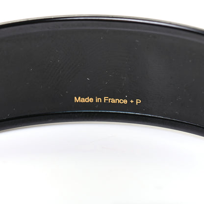 Hermes Enamel Printed Wide Spirographie Bracelet 70 5 of 5