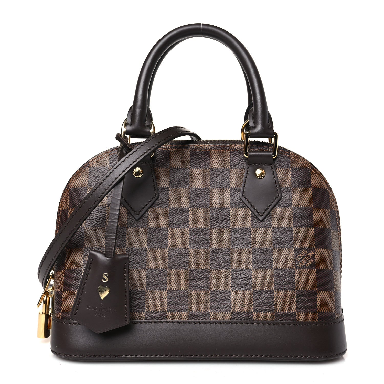 Louis Vuitton Damier Ebene Alma BB 1 of 8