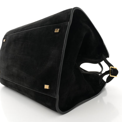The Row Suede Soft Margaux 15 Black 9 of 9
