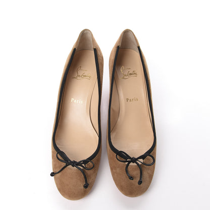 Christian Louboutin Suede Neo Mars 45 Pumps 39 Camel 5 of 9