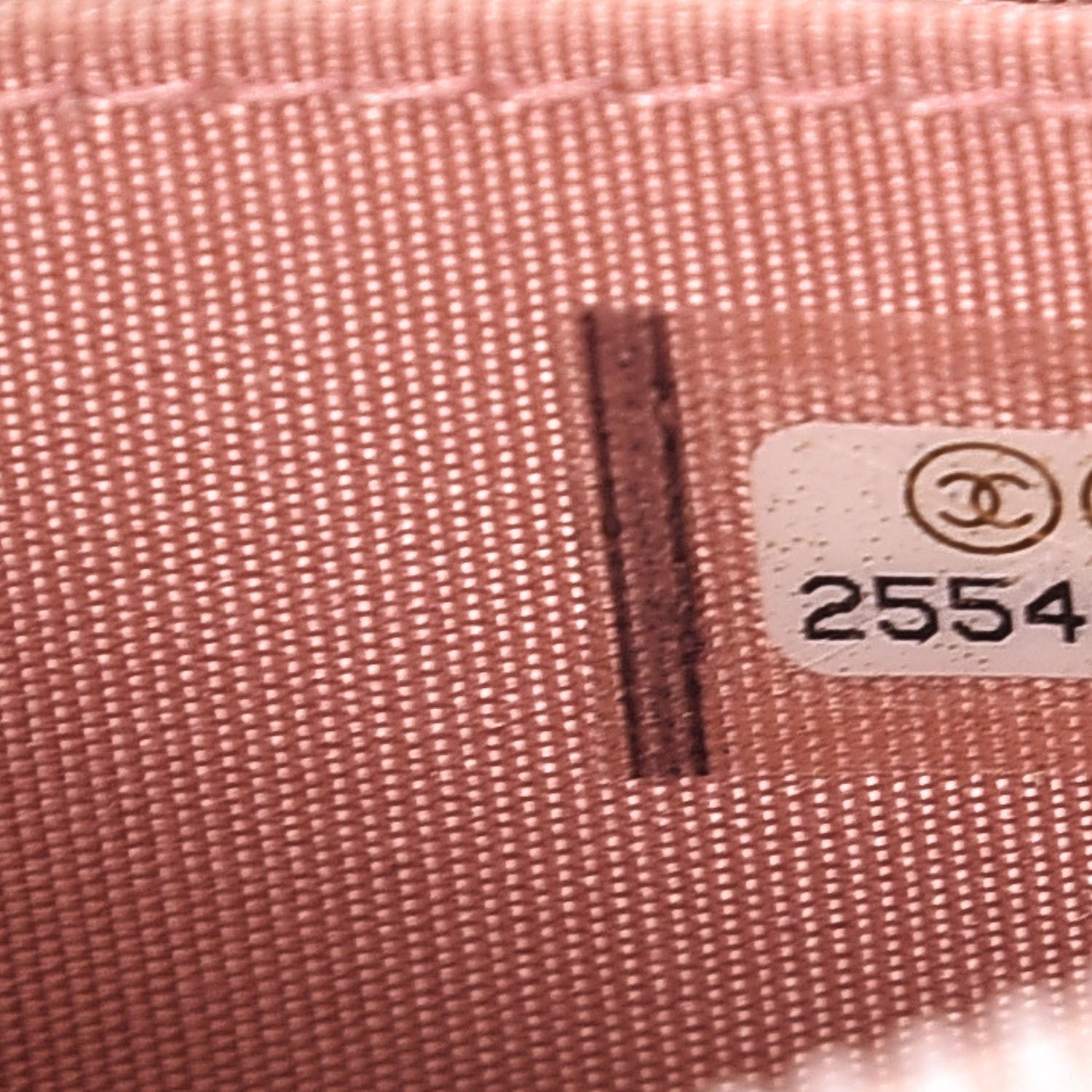 Chanel Caviar Quilted Boy Zip Around Coin Purse Wallet Light Pink 7 of 12