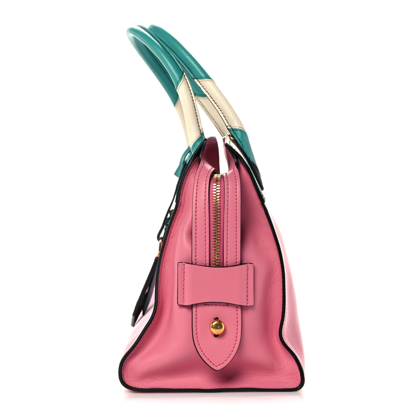 City Calf Saffiano Medium Esplanade Tote Begonia Giad