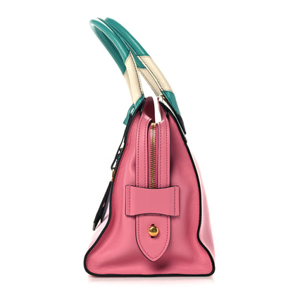 Prada City Calf Saffiano Medium Esplanade Tote Begonia Giad 9 of 9